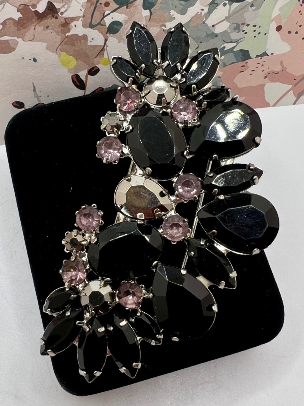 Robert Rose Hair Clip or Brooch - Picture 3 of 5